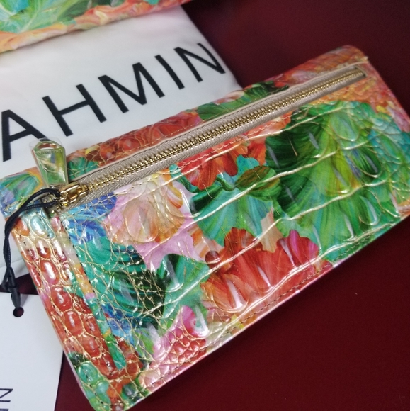 Brahmin Celia & Ady Wallet Set in Taffy Melbourne NWT - Picture 6 of 16